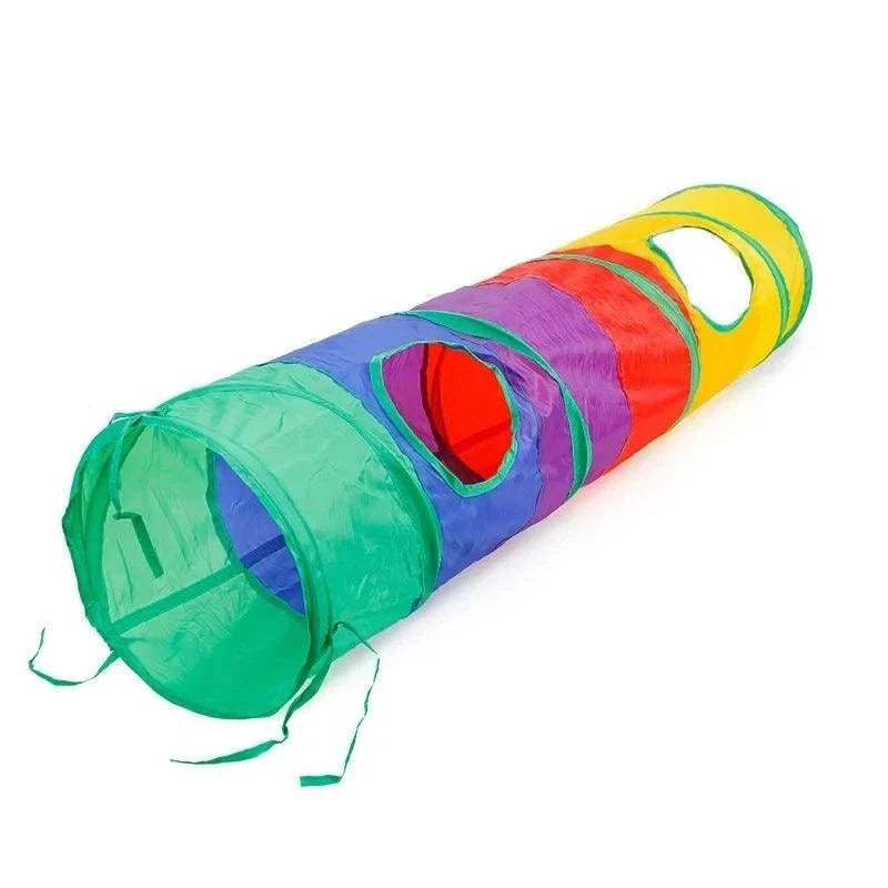 Foldable Cat Play TunnelDescription:
Let your cat explore a world of adventure with this foldable play tunnel! A fun, durable toy that offers endless entertainment and exercise for your fuRegal Pet PalaceRegal Pet PalaceFoldable Cat Play Tunnel