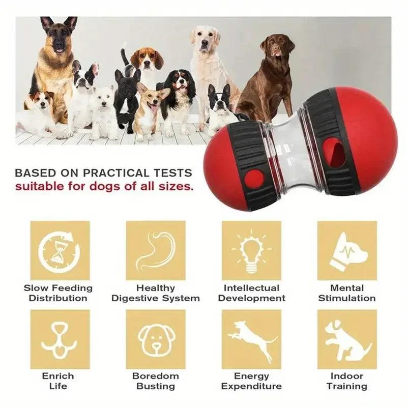 Interactive Tumbler Dog Toy