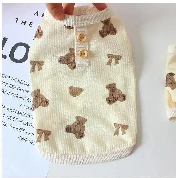 Cute Bear Dog Jumpsuit