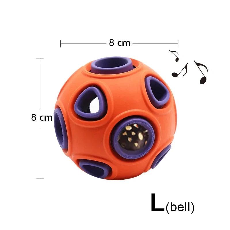 Interactive Food-Dispensing Dog Ball