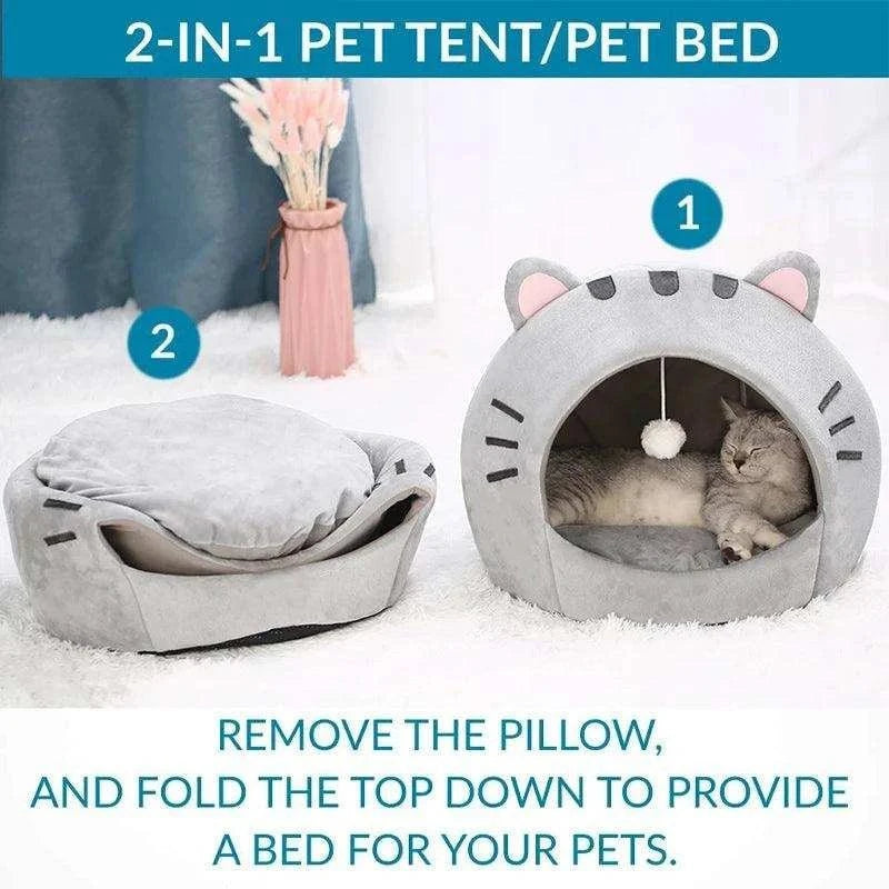 Warm Cat & Dog BedDescription:
Give your pet the gift of comfort with this cozy, warm pet house. Perfect for cats and small dogs, it offers a soft, secure space for a restful sleep.
Regal Pet PalaceRegal Pet PalaceWarm Cat & Dog Bed