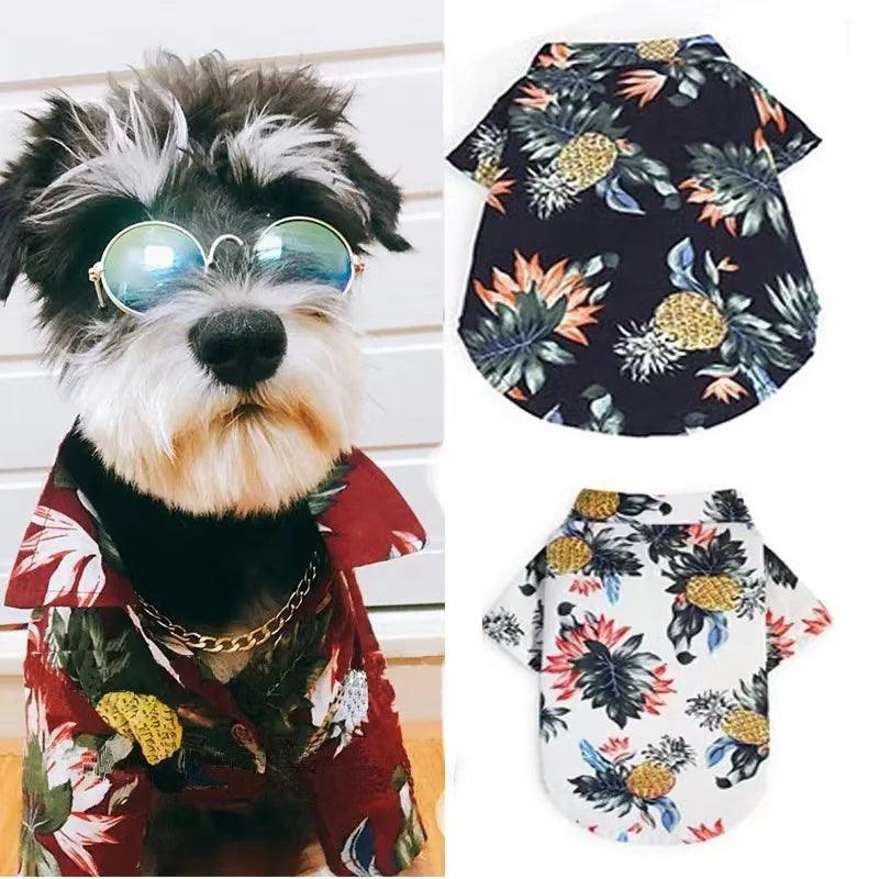Pineapple Beach Shirt for Pets