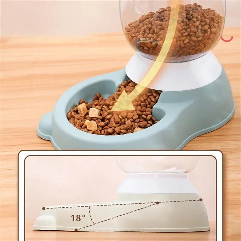 Automatic Pet Food & Water Bowl