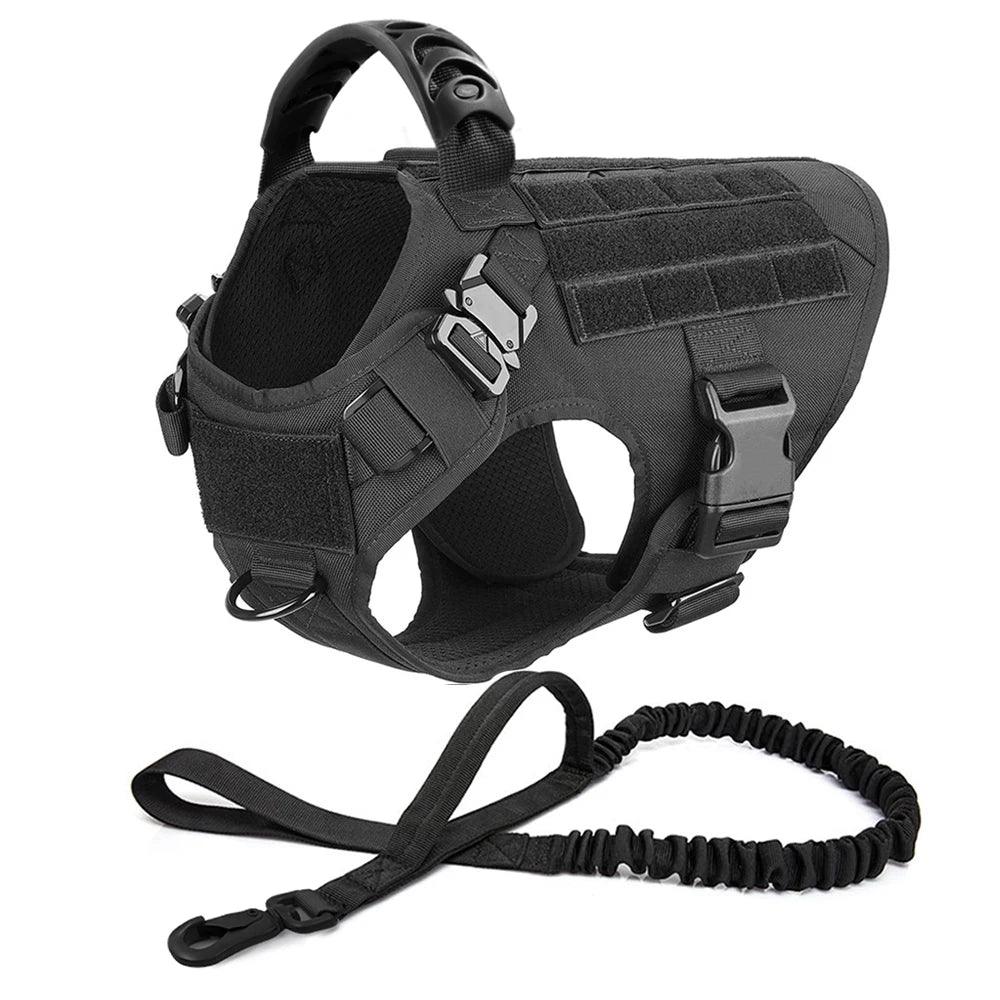 Tactical Dog Harness Set