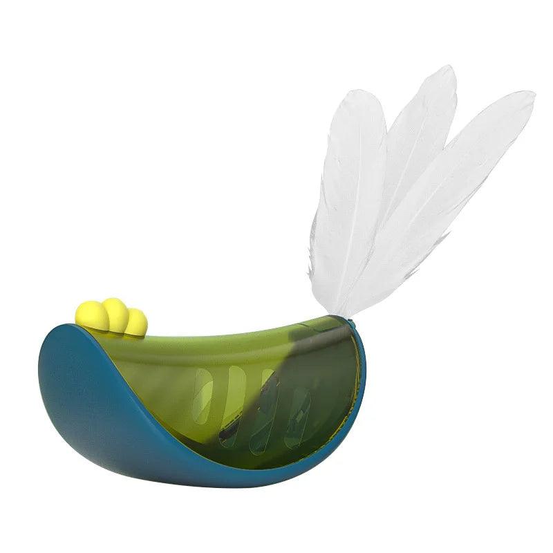 Interactive Feather Cat Toy