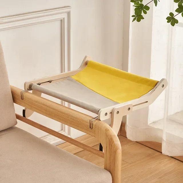 Sturdy Wooden Cat Hammock