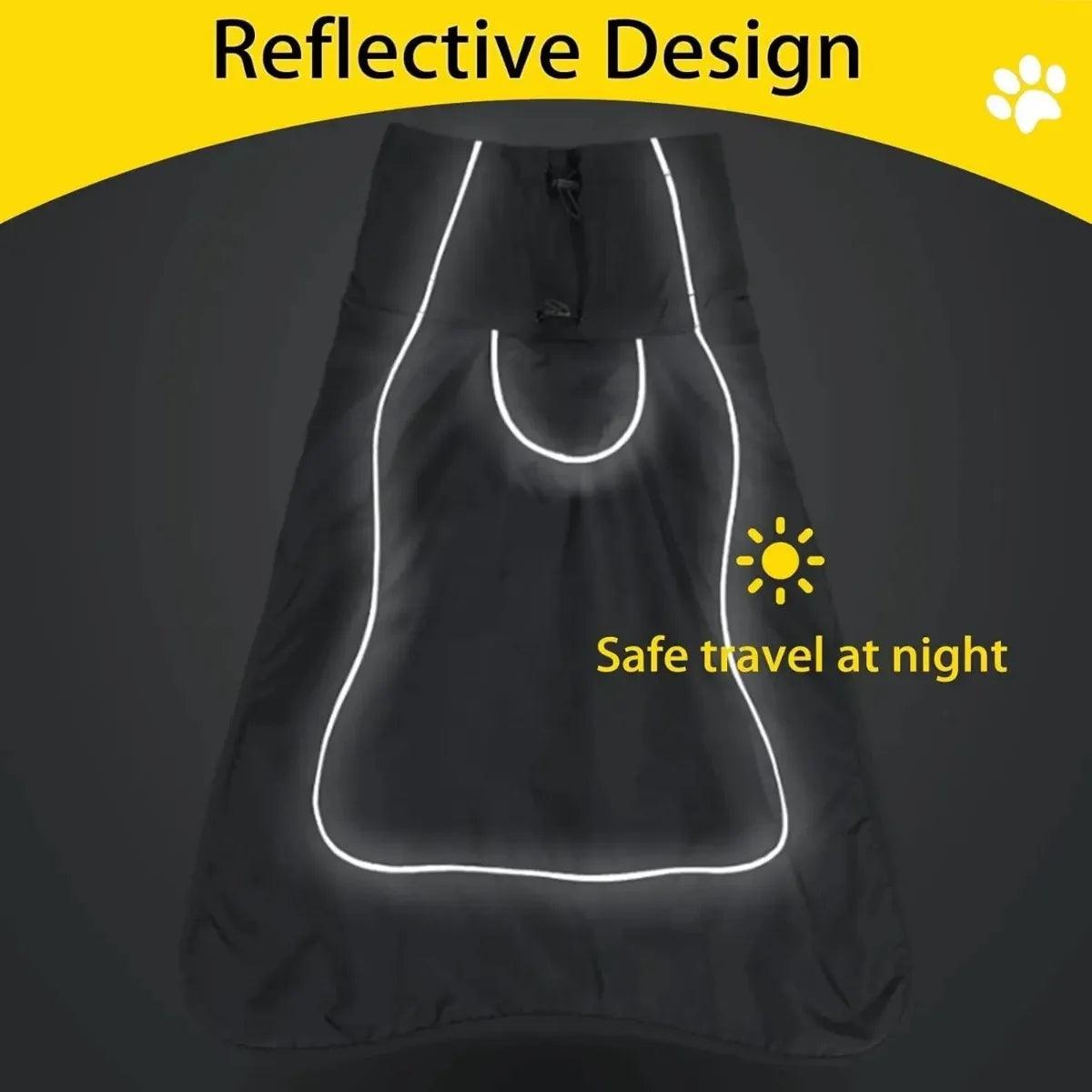 Waterproof Dog Jacket with Fleece