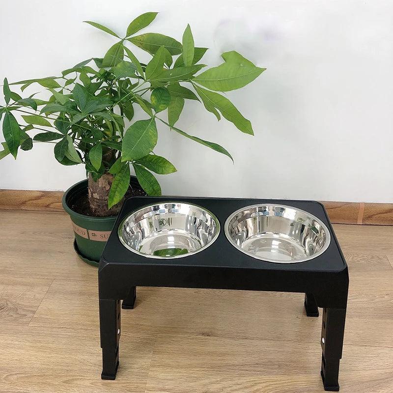 Adjustable Elevated Dog Feeder