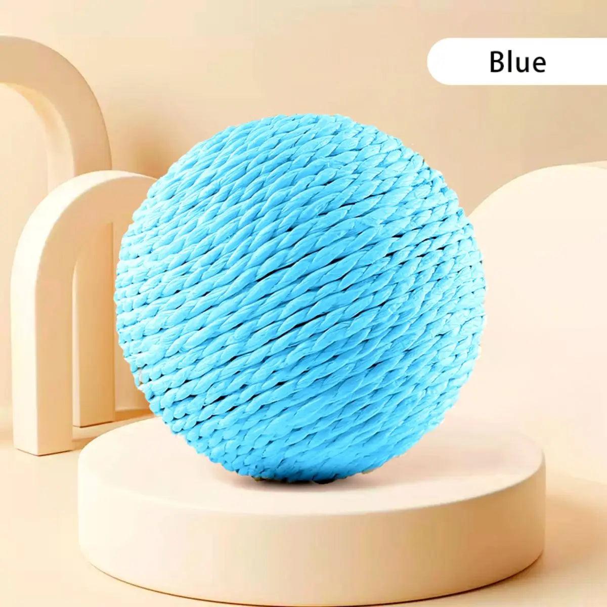 Interactive Sisal Cat Ball