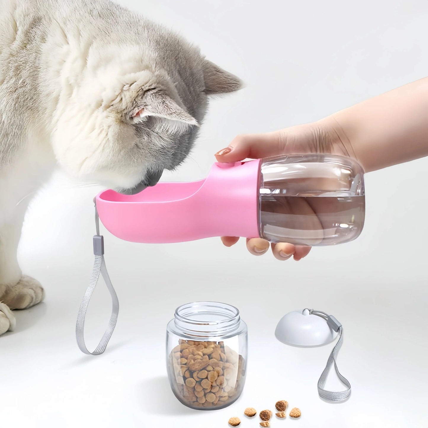 2-in-1 Pet Water Bottle