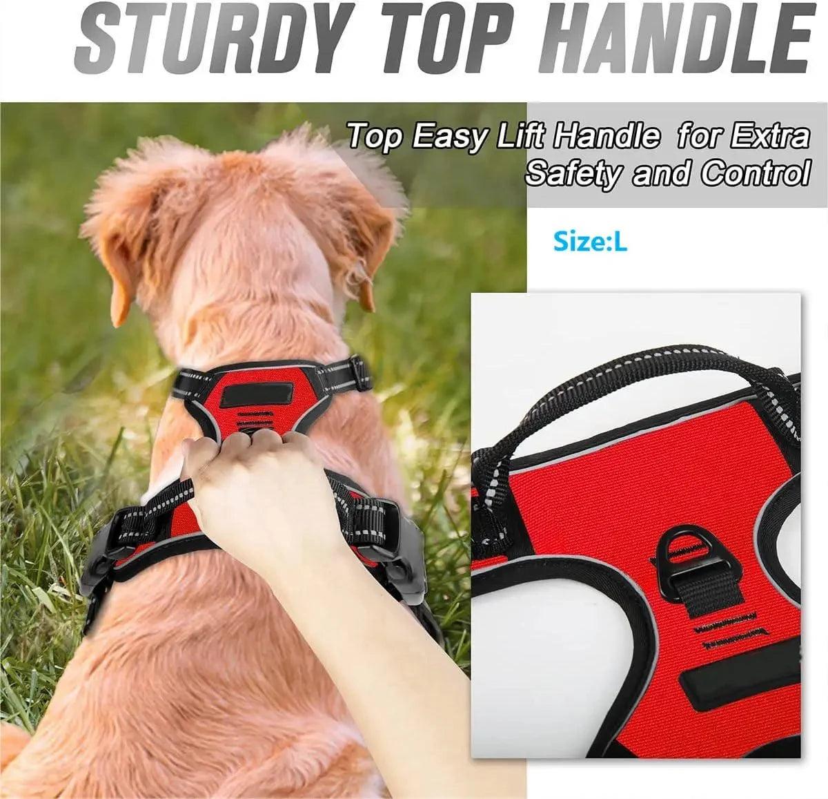 No-Pull Dog Harness Heavy Duty