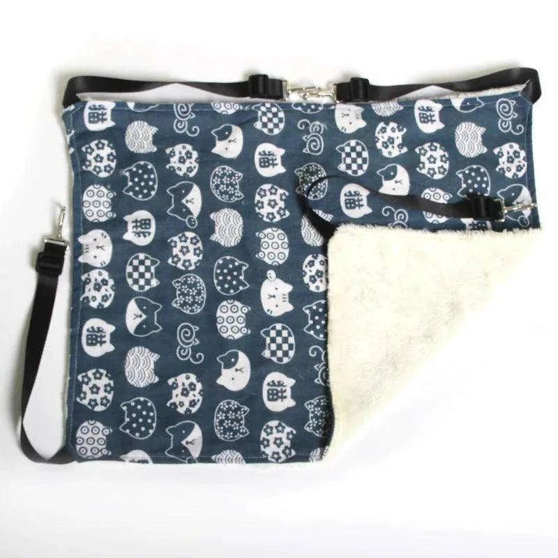 Cozy Canvas Cat HammockDescription:
Every cat deserves a comfy retreat! This double-sided hanging bed provides the perfect snuggly spot for cats, small dogs, and even hamsters to relax anRegal Pet PalaceRegal Pet PalaceCozy Canvas Cat