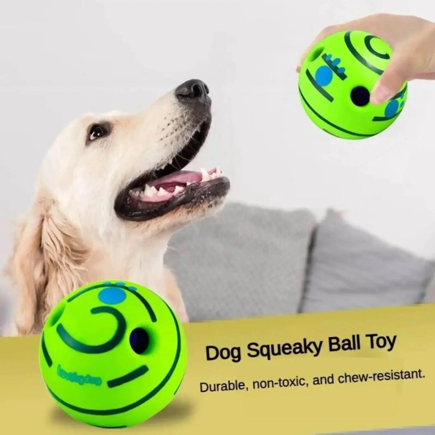 Wobble Wag Giggle Dog Ball