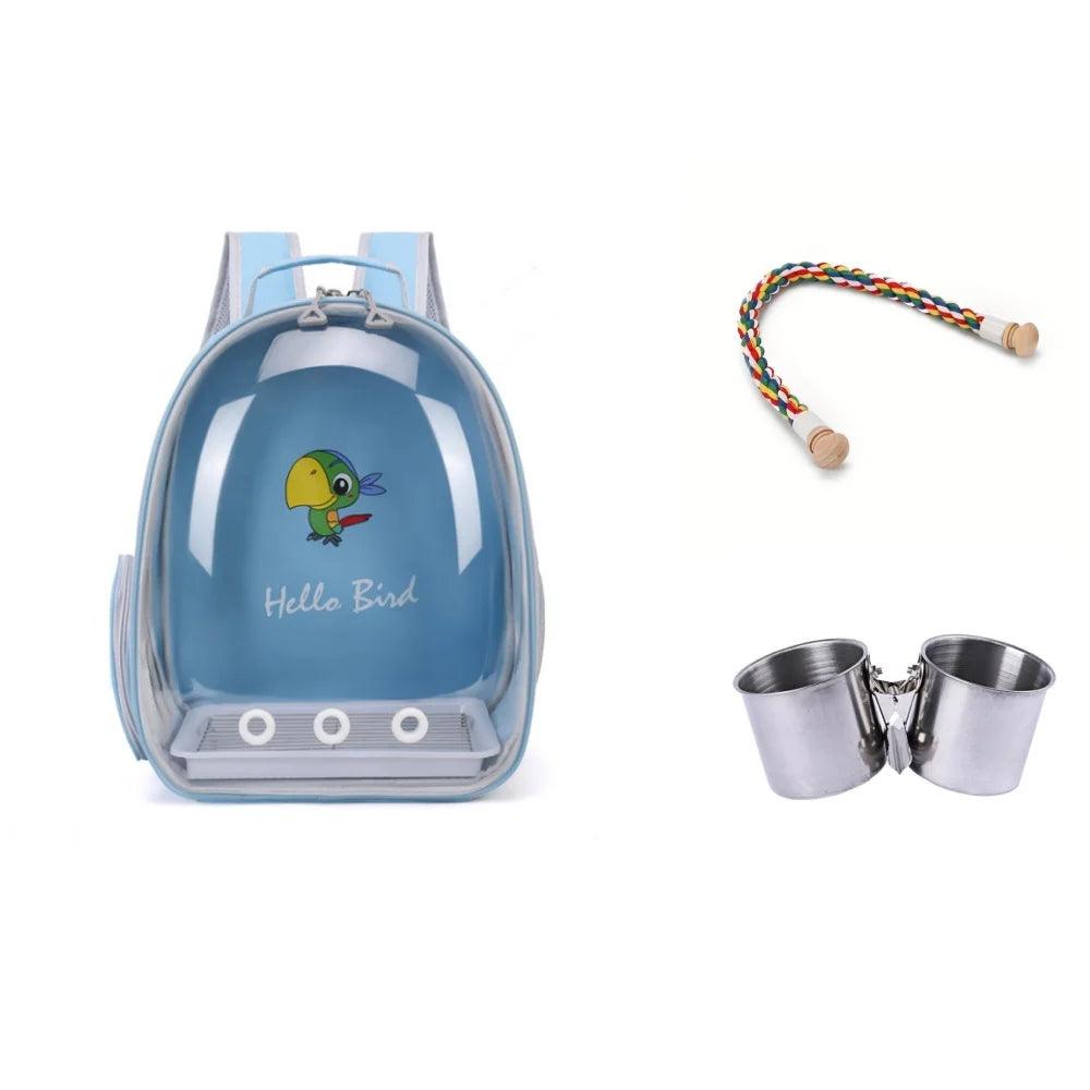 Clear View Bird Travel Bag