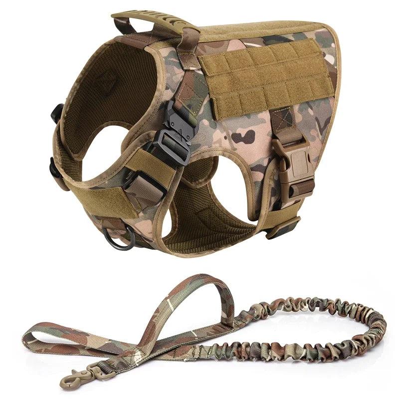 Tactical Dog Harness & Leash