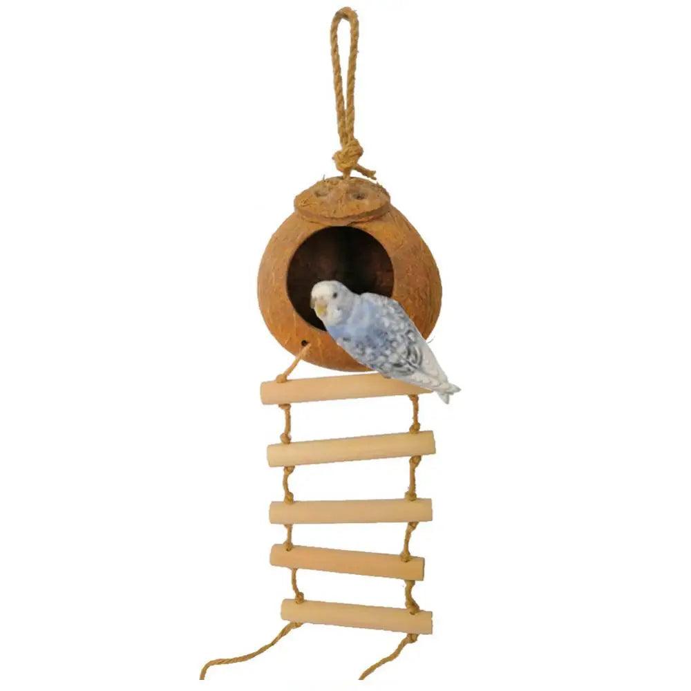 Coconut Shell Bird Hammock