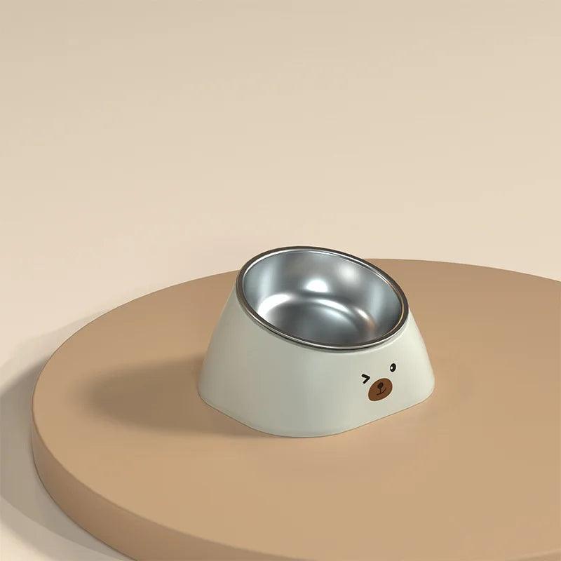 3-in-1 Tilted Pet Bowl