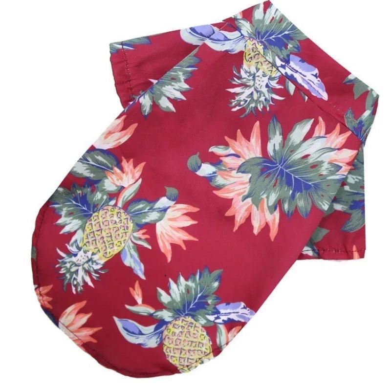 Pineapple Beach Shirt for Pets