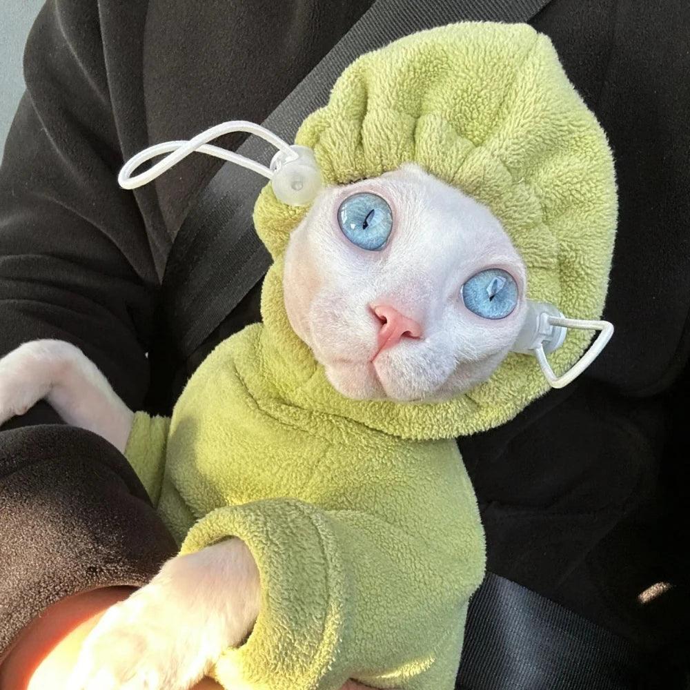 Fleece Sweater for Sphynx Cats