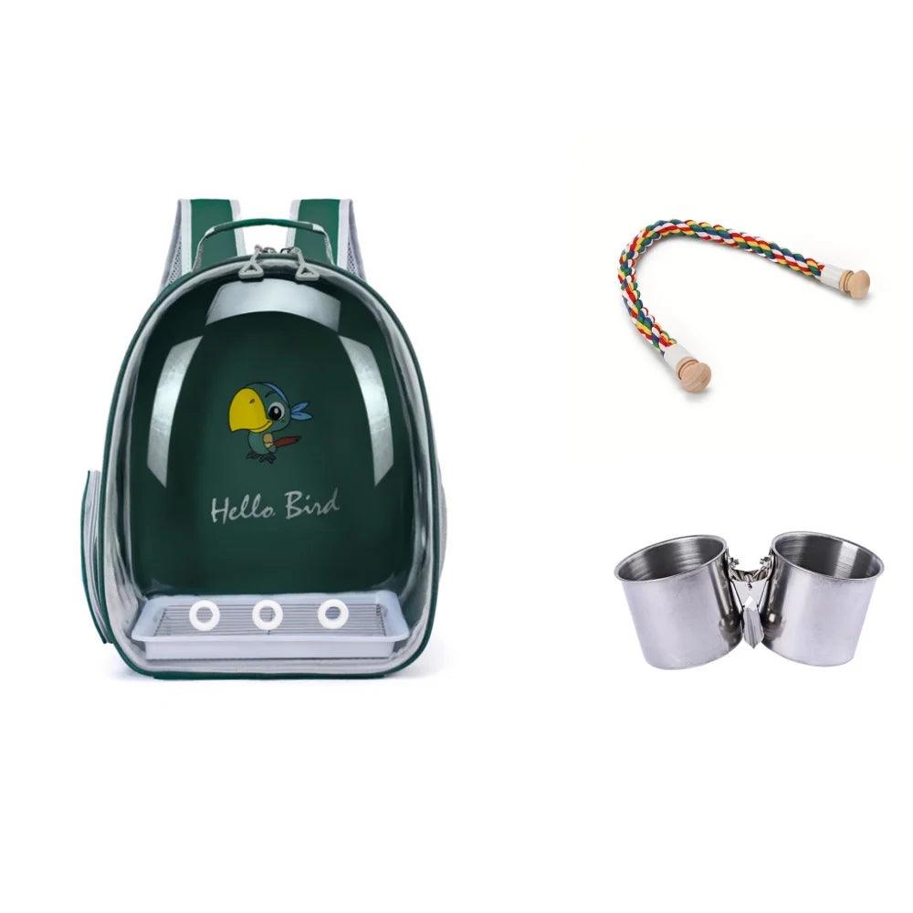 Clear View Bird Travel Bag