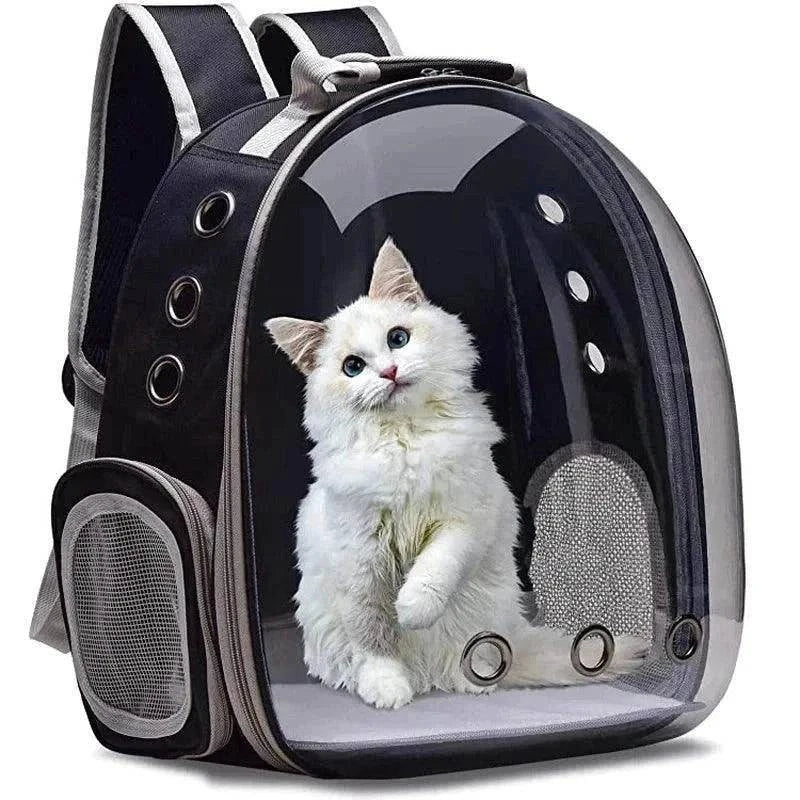 Space Capsule Pet BackpackDescription:
Turn heads while giving your pet a cozy, breathable travel experience. This transparent bubble backpack keeps them safe, stylish, and close on every adRegal Pet PalaceRegal Pet PalaceSpace Capsule