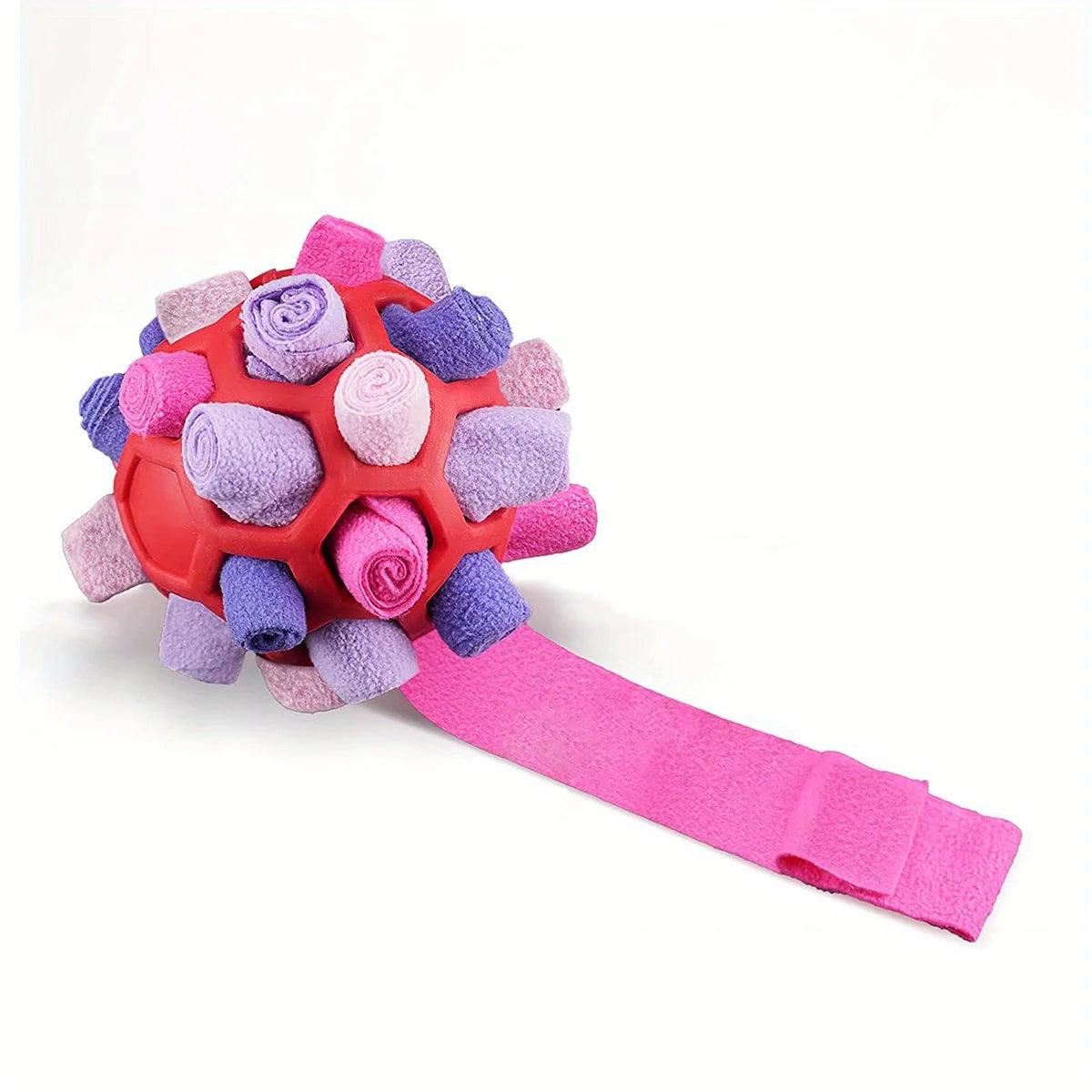 Interactive Sniffing Puzzle Ball