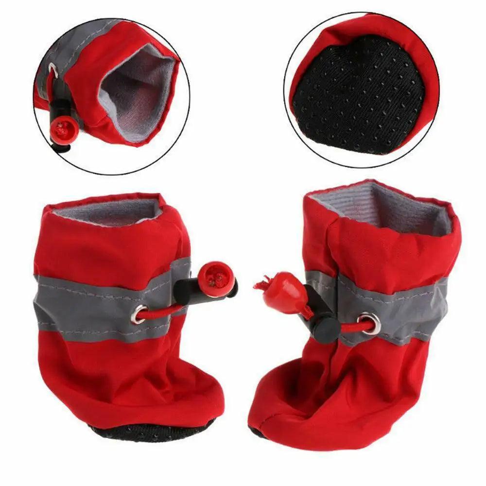 Warm Waterproof Dog Boots
