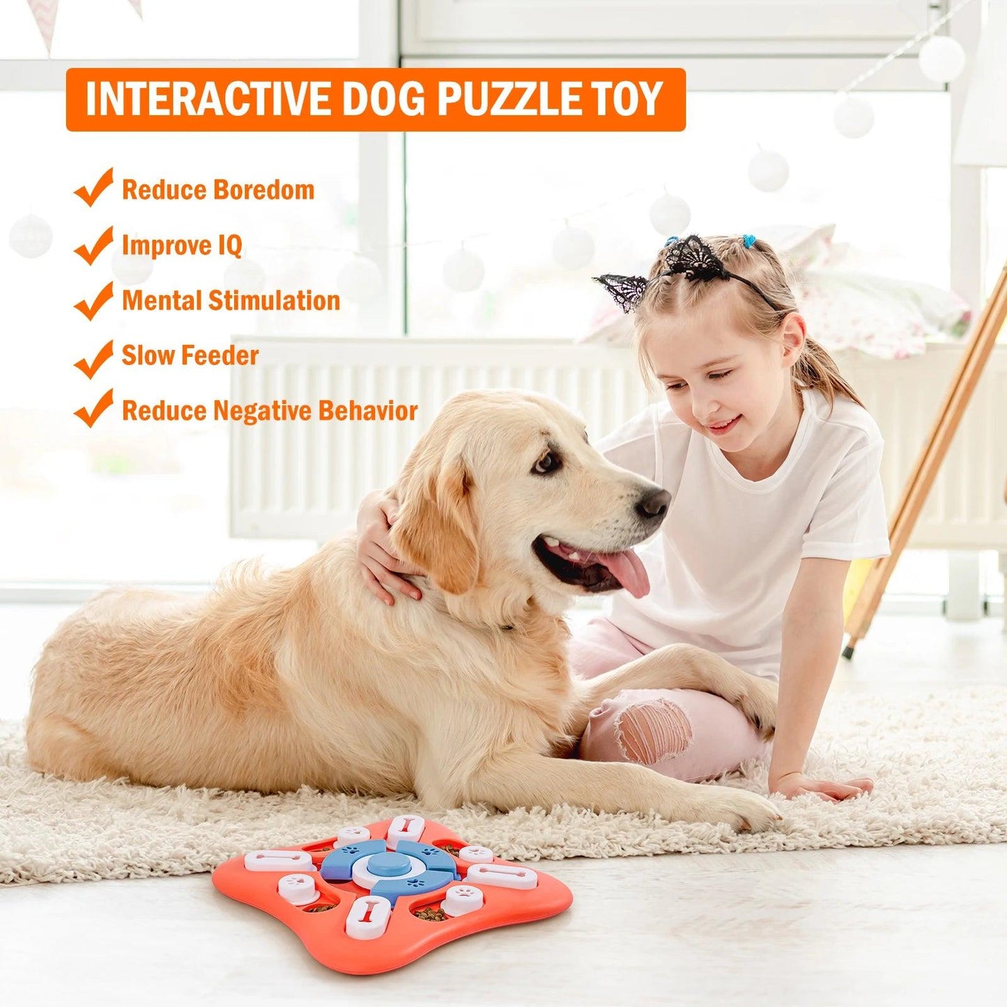 Interactive Dog Puzzle Toy