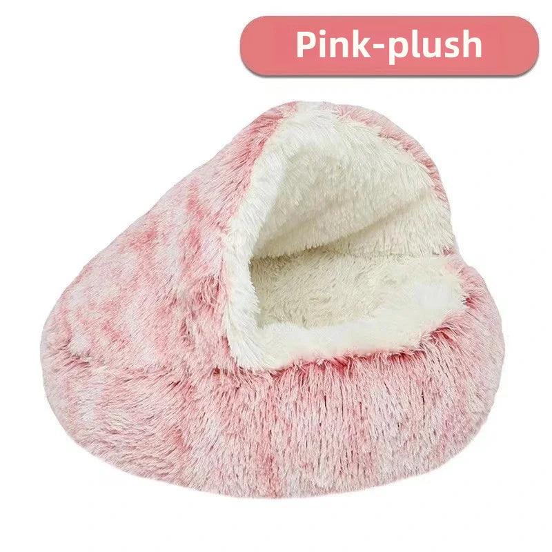 Cozy Plush Cat Nest
