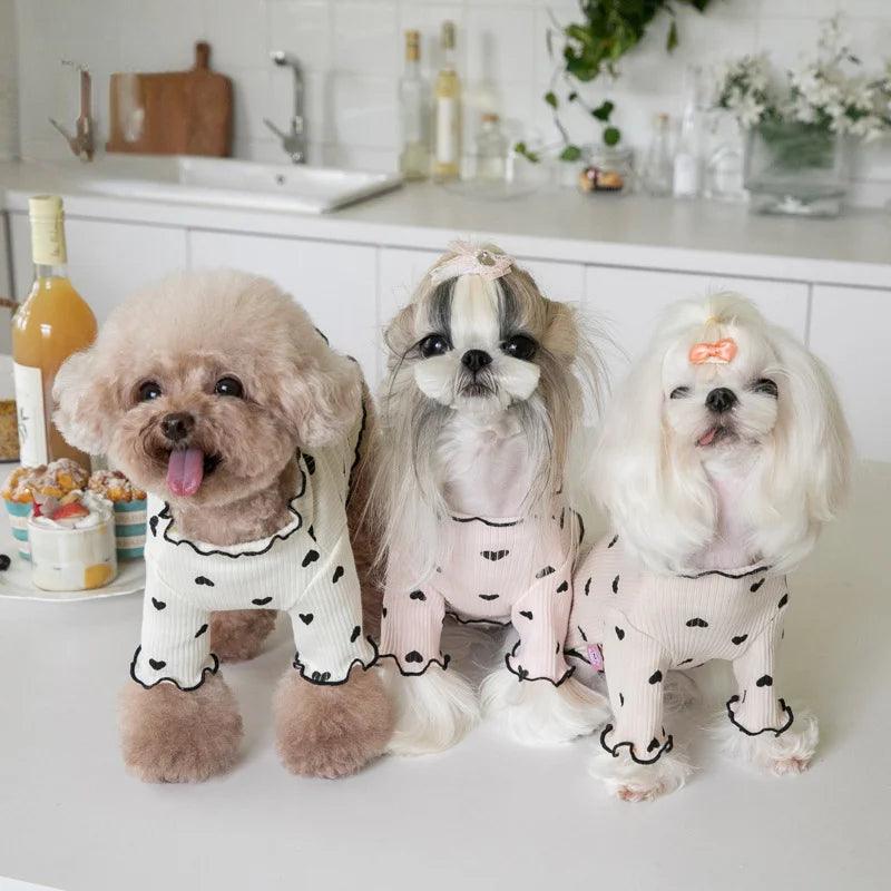 Embroidered Bear Pet Vest