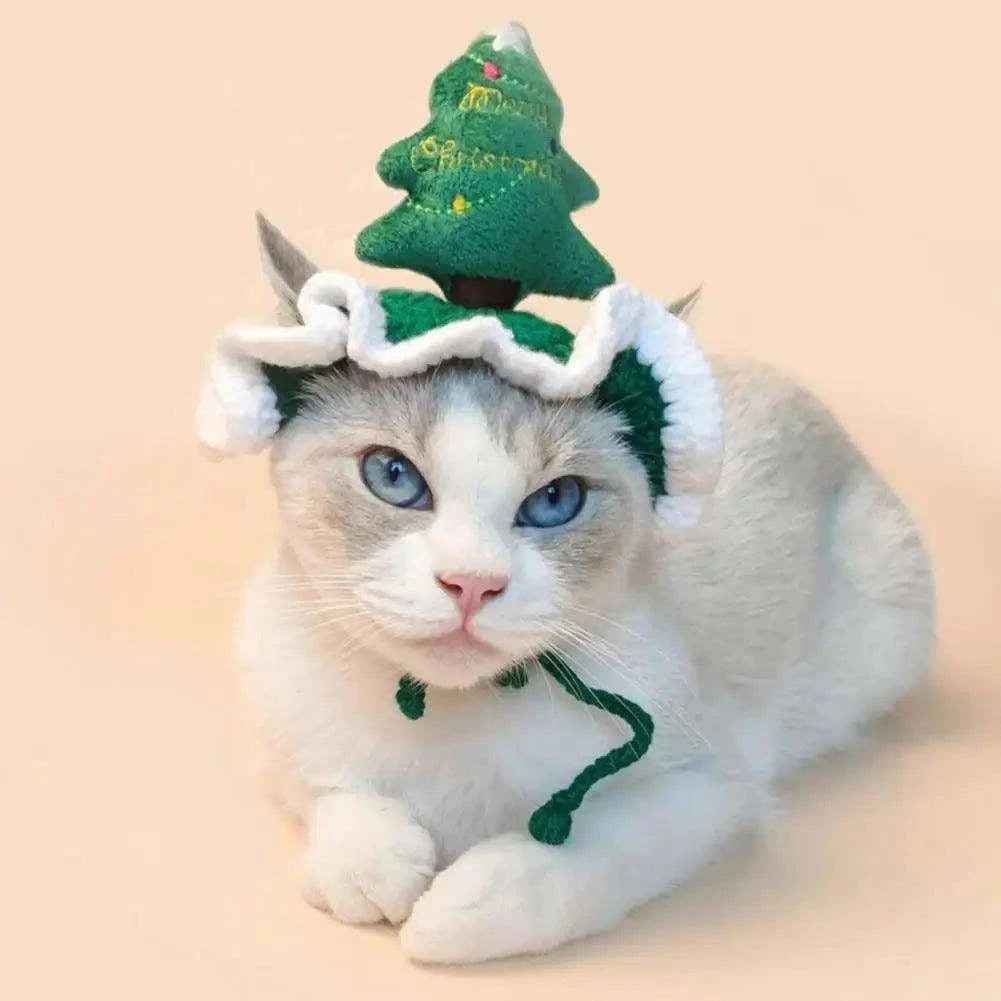 Cozy Winter Pet HatDescription:
Dress your pet in holiday cheer! This handmade wool knitted cat hat adds warmth and festive spirit, perfect for winter and Christmas celebrations with yRegal Pet PalaceRegal Pet PalaceCozy Winter