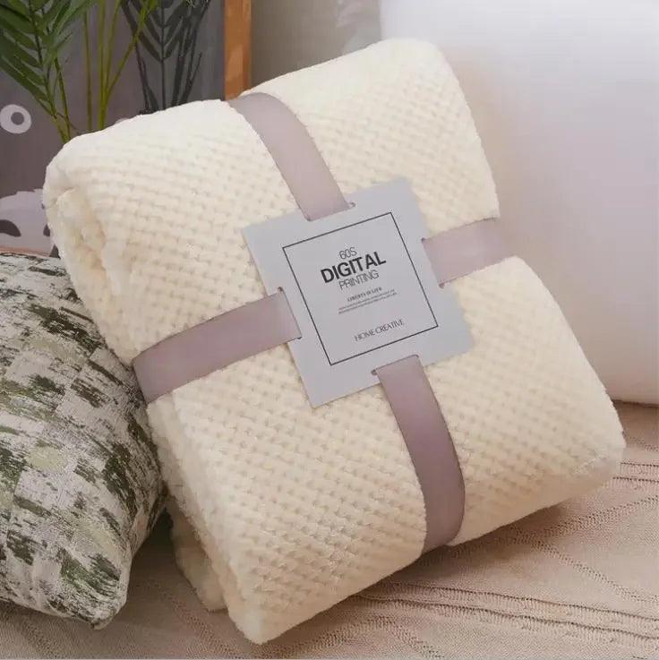 Cozy Coral Fleece Blanket