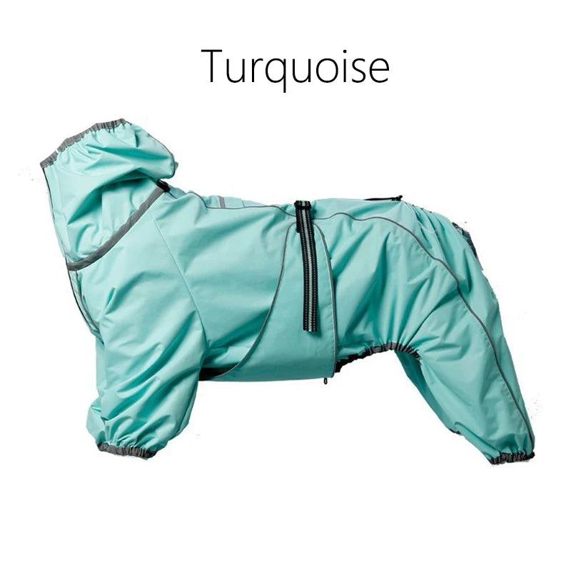 All-Weather Dog Raincoat Suit