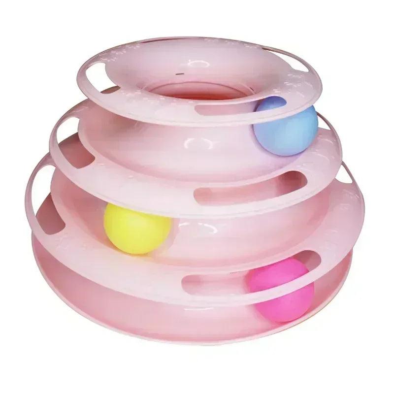 Interactive Cat Toy Tower