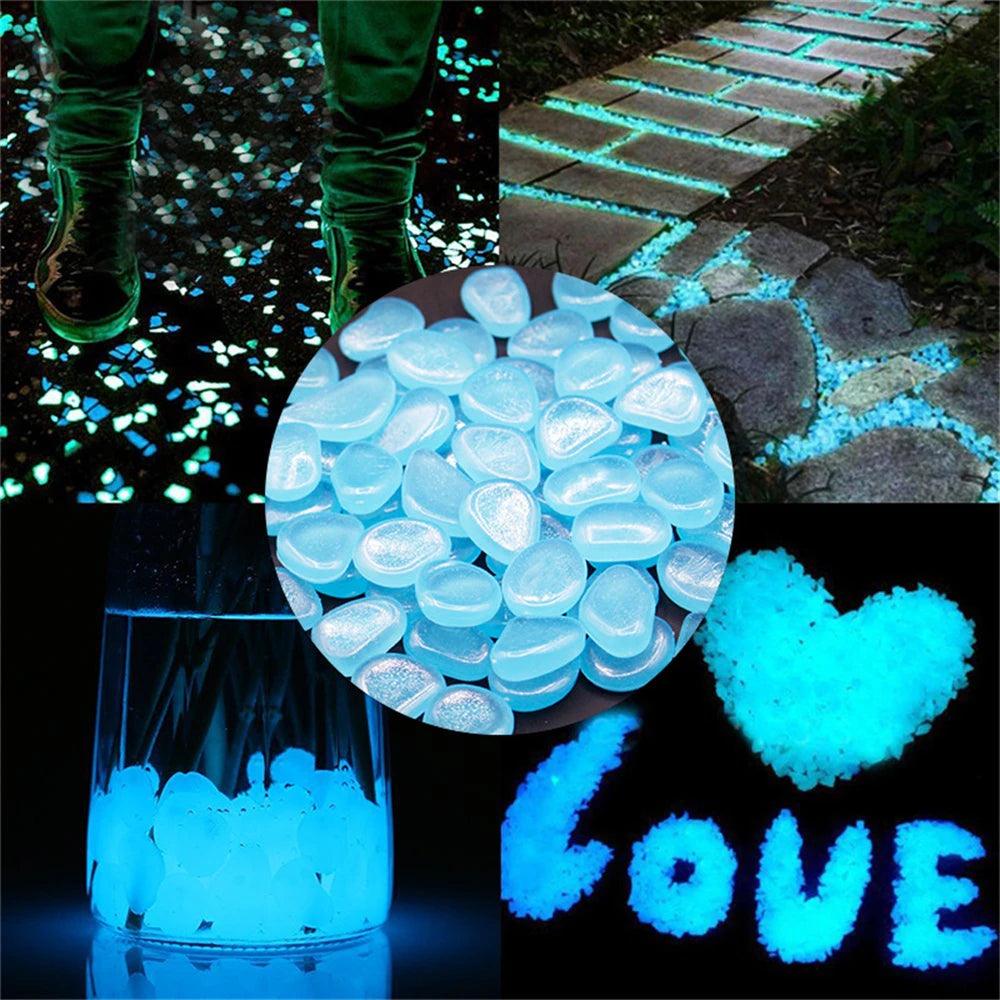 Luminous Glowing Aquarium Pebbles