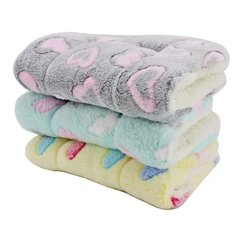 Cozy Plush Cat Bed Mat