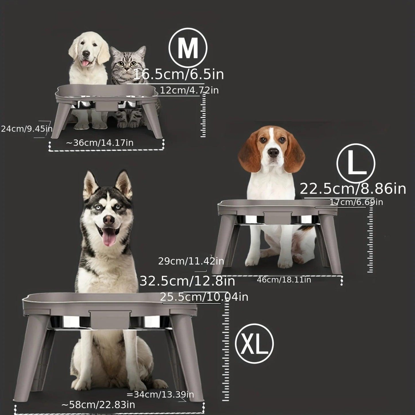 Elevated Dog Feeding Bowls