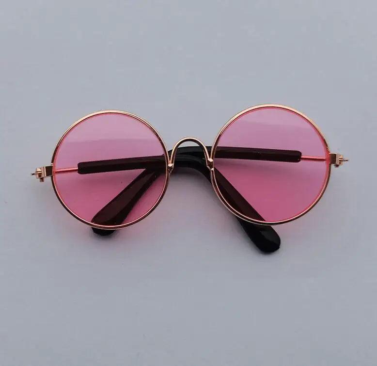 Vintage Round Pet Sunglasses