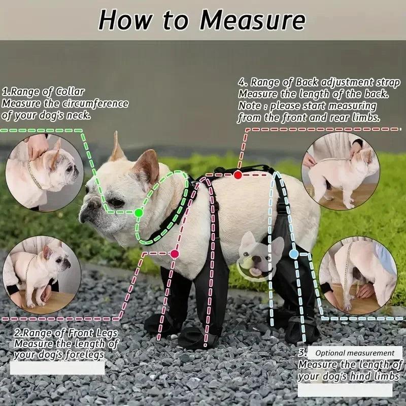 Waterproof Adjustable Dog Boots