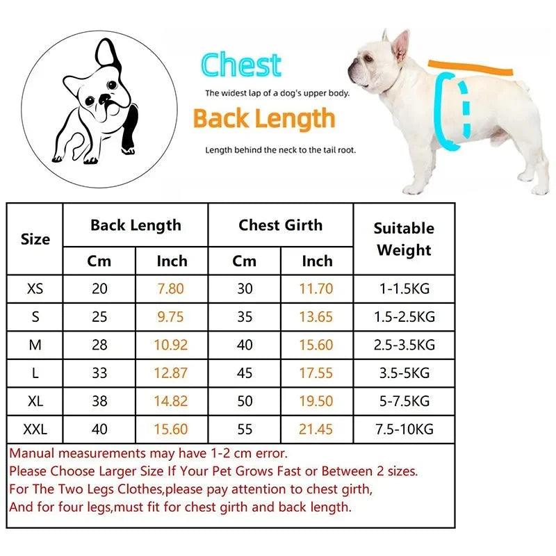 Double-Sided Winter Dog Coat