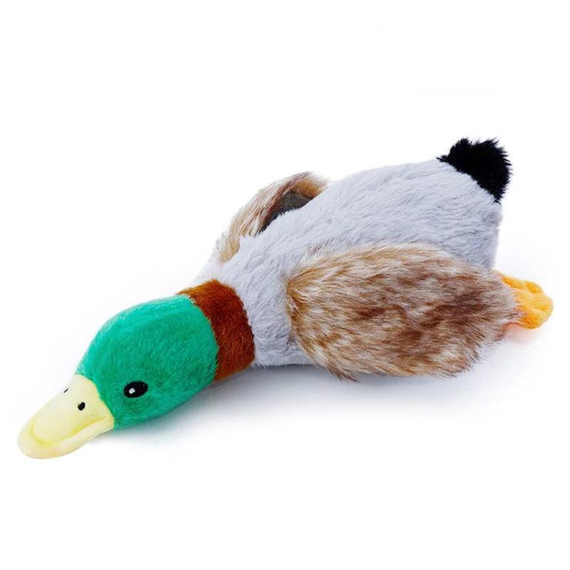 Squeaky Plush Duck Toy