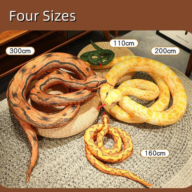 Realistic Plush Snake Toy