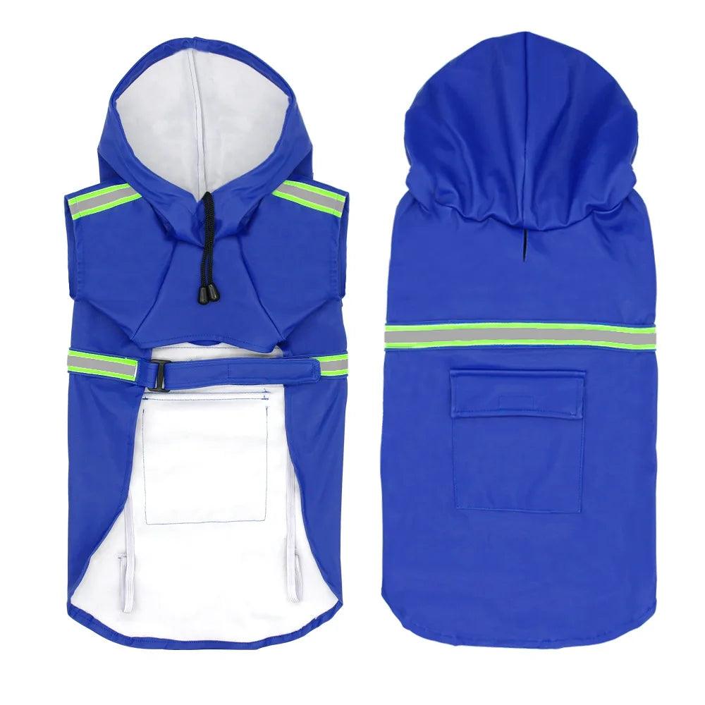 Reflective Cape Dog Raincoat