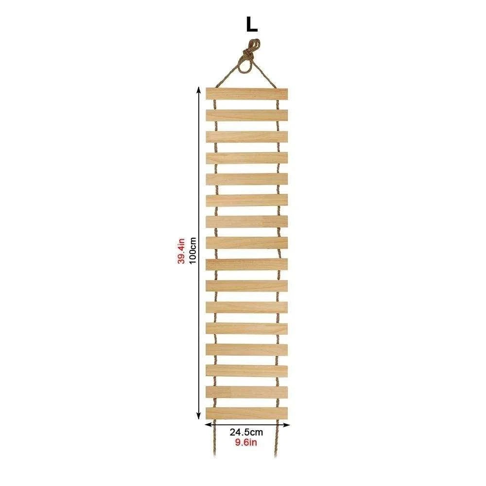 Wall-Mounted Cat Climbing TreeDescription:
Transform your home into a feline paradise with this cat tree. Featuring climbing shelves, a hammock, and a cozy house, your kitten will love their newRegal Pet PalaceRegal Pet PalaceWall-Mounted Cat