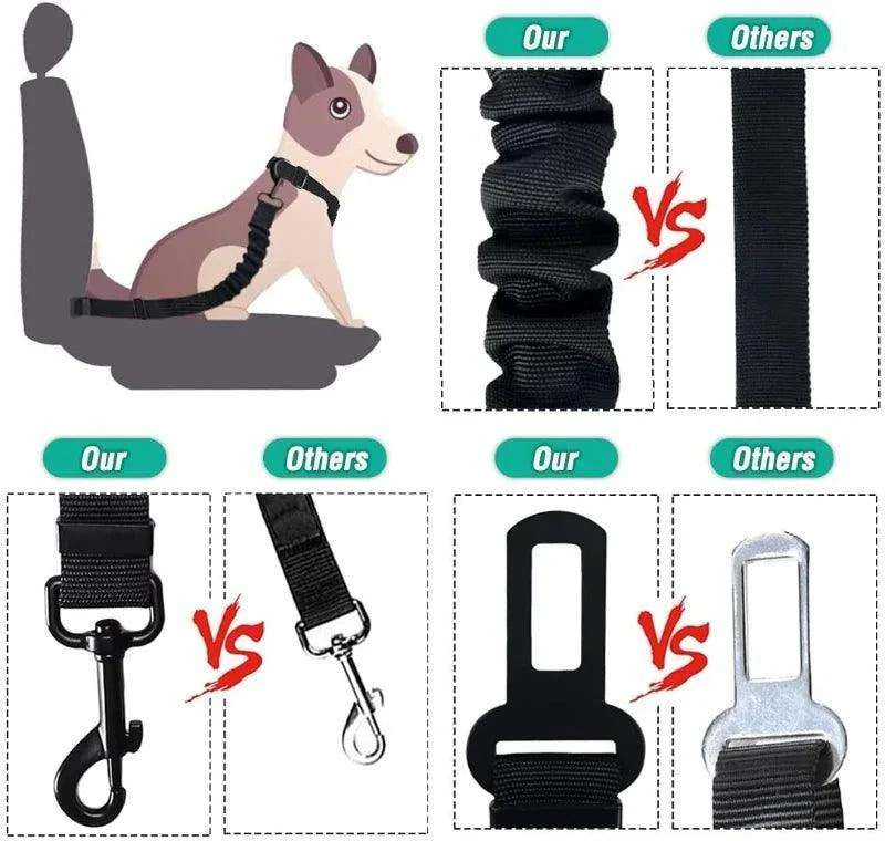 Adjustable Dog Car Seat BeltDescription:
Ensure your dog’s safety during every car ride. This durable nylon car seat belt features a retractable design, offering a secure, comfortable, and elaRegal Pet PalaceRegal Pet PalaceDog Car Seat