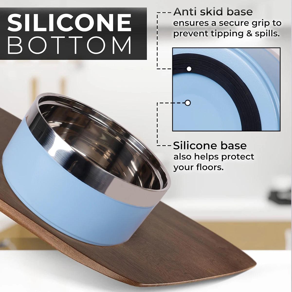 Non-Slip Stainless Steel Pet Bowl