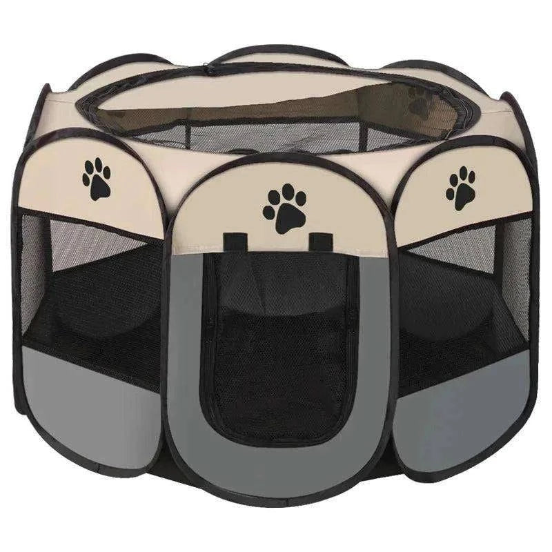 Foldable Octagonal Pet PlaypenDescription:
Give your pet a cozy, secure space! This foldable octagonal pet tent is perfect for play, rest, or as a safe maternity room for dogs and cats.
BenefitRegal Pet PalaceRegal Pet PalaceFoldable Octagonal