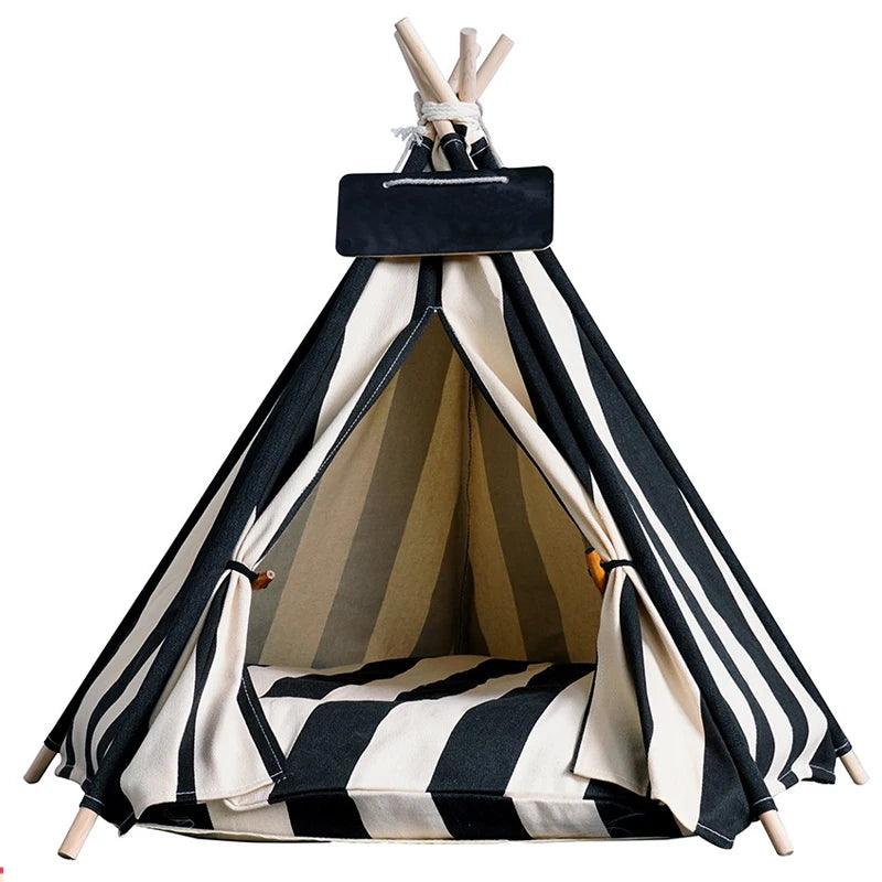 Portable Pet Teepee Bed