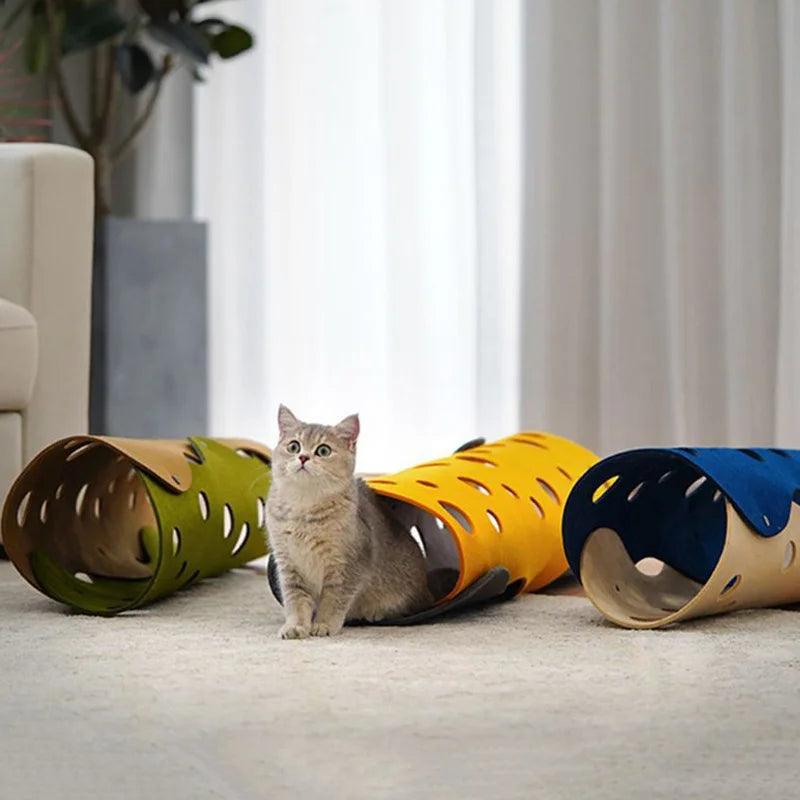 99-Shape Cat Tunnel Playhouse