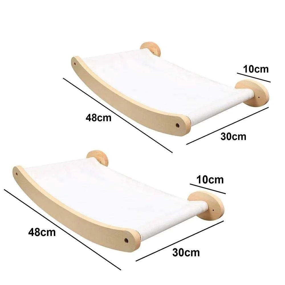 Wall Mounted Cat TreeDescription:
Give your cat the ultimate climbing adventure with this sleek wall-mounted cat tree. Perfect for active felines, it saves space and adds style while keRegal Pet PalaceRegal Pet PalaceWall Mounted Cat Tree